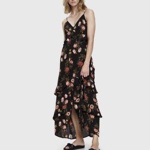 Strappy Floral midi dress